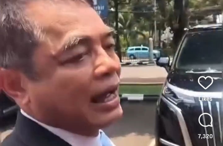 Dirjen Bea Cukai Djaka Budhi Utama penuhi panggilan Presiden Prabowo Subianto pada Selasa 22 September 2026 (Instagram @ntvnews.id)
