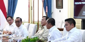Presiden Prabowo Subianto gelar ratas bahas percepatan pendidikan negeri gratis (Instagram @sekretariat.kabinet)