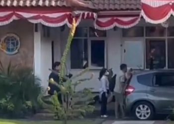 KPK Geledah kanwil ATR/BPN Jawa Timur terkait pengusutan dugaan kasus suap HGB Summarecon (Instagram @infojawatimur.id)
