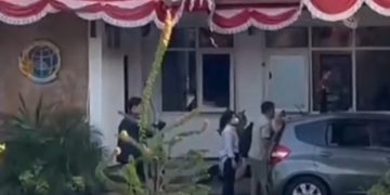 KPK Geledah kanwil ATR/BPN Jawa Timur terkait pengusutan dugaan kasus suap HGB Summarecon (Instagram @infojawatimur.id)