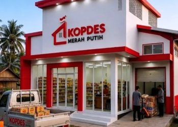 Ilustrasi Kopdes Merah Putih (Instagram @hypekabar)