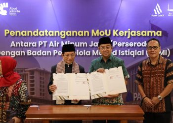 Hari Pelanggan Nasional, PAM JAYA Gratiskan Air untuk Masjid Istiqlal. (Dok: Istimewa)