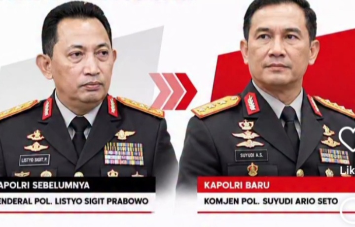 Komjen Suyudi Ario Seto bakal gantikan Listyo Sigit sebagai Kapolri (Instagram @gerakan.politik)
