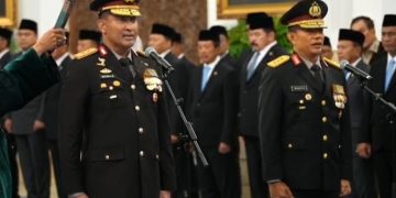Komjen Suyudi Ario Seto resmi jadi Kapolri baru, dilantik Presiden Prabowo di Istana, Kamis 1 Oktober 2026 (YouTube @sekretariat.presiden)
