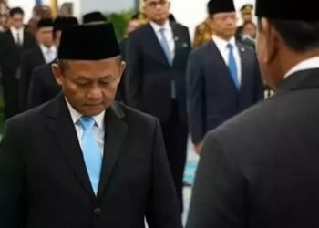 Sarmuji dilantik jadi Menperin menggantikan Agus Gumiwang Kartasasmita (Instagram @suara.garuda.id)