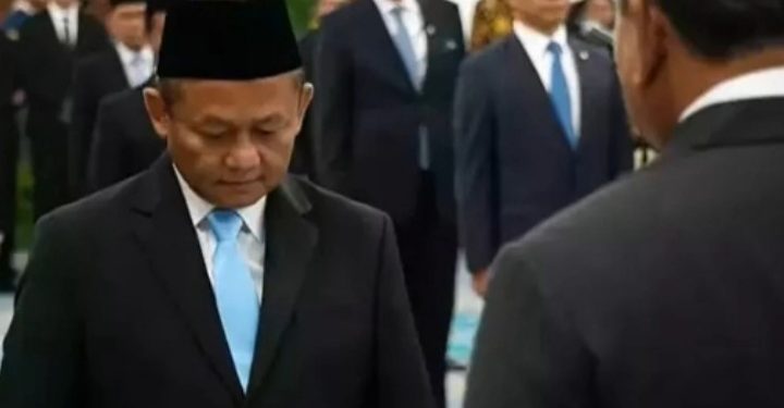 Sarmuji dilantik jadi Menperin menggantikan Agus Gumiwang Kartasasmita (Instagram @suara.garuda.id)