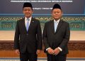 Sarmuji dilantik jadi Menperin gantikan Menperin, Kamis 1 Oktober 2026. Foto sebelah kiri Bahlil Lahadalia dan kanan Sarmuji (Instagram @m.sarmuji)