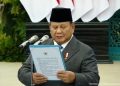 Presiden Prabowo lantik Wantimpres Jumat 2 Oktober 2026 (YouTube @sekretariat.presiden)