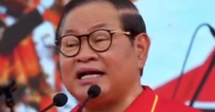 Gubernur DKI Jakarta Pramono Anung dukung Indonesia lawan Thailand di FIFA Asean Cup 2026 (Instagram @pramonoanungw)