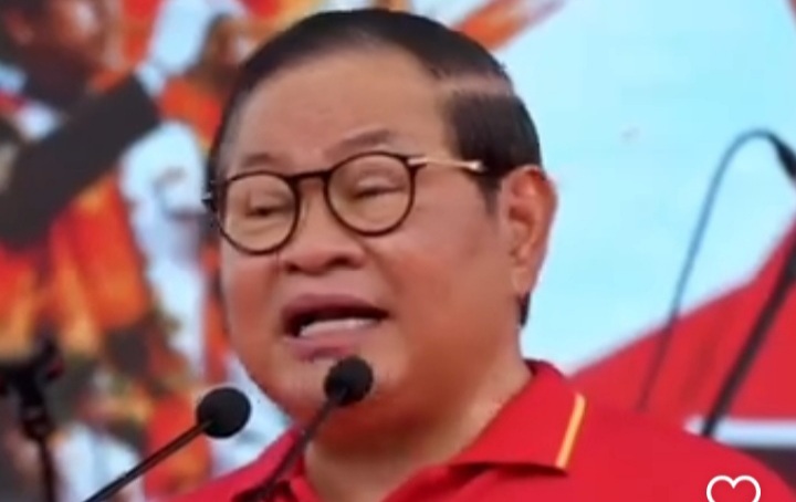 Gubernur DKI Jakarta Pramono Anung dukung Indonesia lawan Thailand di FIFA Asean Cup 2026 (Instagram @pramonoanungw)