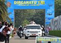 Presiden Prabowo Subianto saat tiba di Mabes Cilangkat untuk HUT ke 81 TNI yang digelar hari ini Senin 5 Oktober 2026 (Instagram @katakitaig)