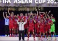 Presiden Prabowo Subianto bangga usai Timnas Indonesia tumbangkan Thailand di laga final FIFA Asean Cup 2026 Senin 5 Oktober 2026 (Instagram @prabowo)