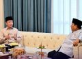 Presiden ke 7 RI Joko Widodo atau Jokowi menemui Presiden Prabowo Subianto, Selasa malam 6 Oktober 2026 (Instagram @framingnewstv)