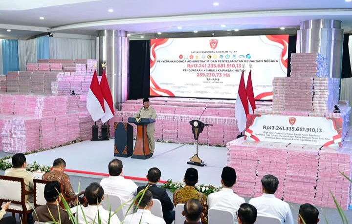 Presiden Prabowo akan ganti nama Badan Narkotika Nasional (BNN) (Instagram @sekretariat.kabinet)