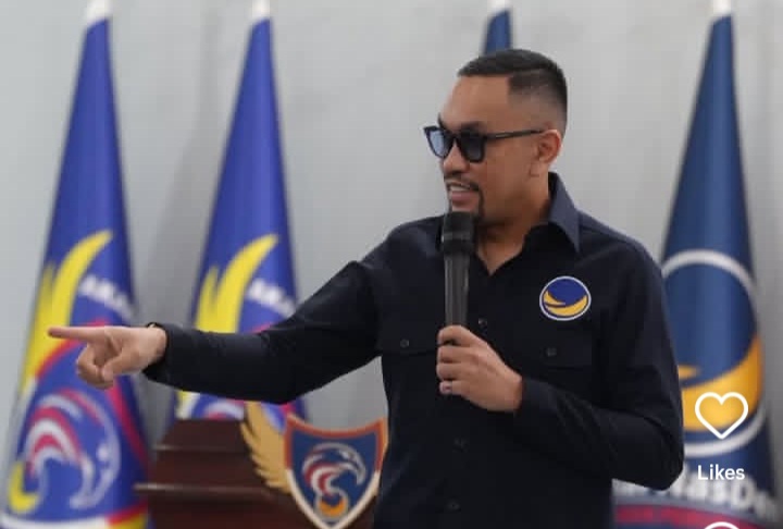 Bendum NasDem Ahmad Sahroni bicara soal ajakan PKS bahas ijazah Gibran ( Instagram @ahmadsahroni88)