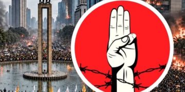 BEM UI akan kembali menggelar aksi demo di Bundaran HI, Jakarta pada Rabu 28 Oktober 2026 (Instagram @pubivox)