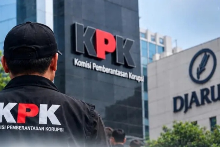 KPK geledah kantor PT Djarum dan Bea Cukai Kudus, Jawa Tengah (Instagram @telmifinance_)