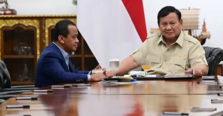 Menteri ESDM Bahlil Lahadalia bicara soal Presiden Prabowo akan resmikan baterai EV ketiga (Instagram @bahlillahadalia)