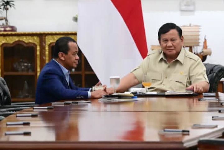 Menteri ESDM Bahlil Lahadalia bicara soal Presiden Prabowo akan resmikan baterai EV ketiga (Instagram @bahlillahadalia)