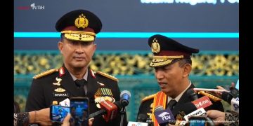 Suyudi Ario Seto usai dilantik menjadi Kapolri baru menggantikan Listyo Sigit Prabowo (YouTube @sekretariat.presiden)